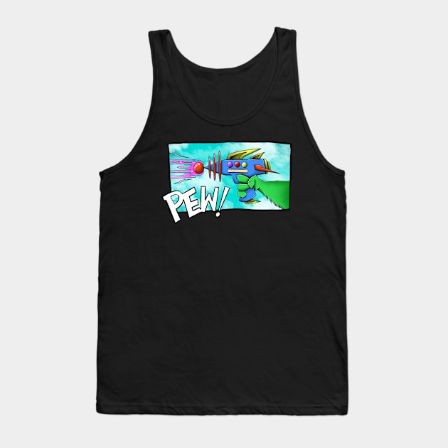 Pew! Pew! Tank Top by ProjectSpaceBat